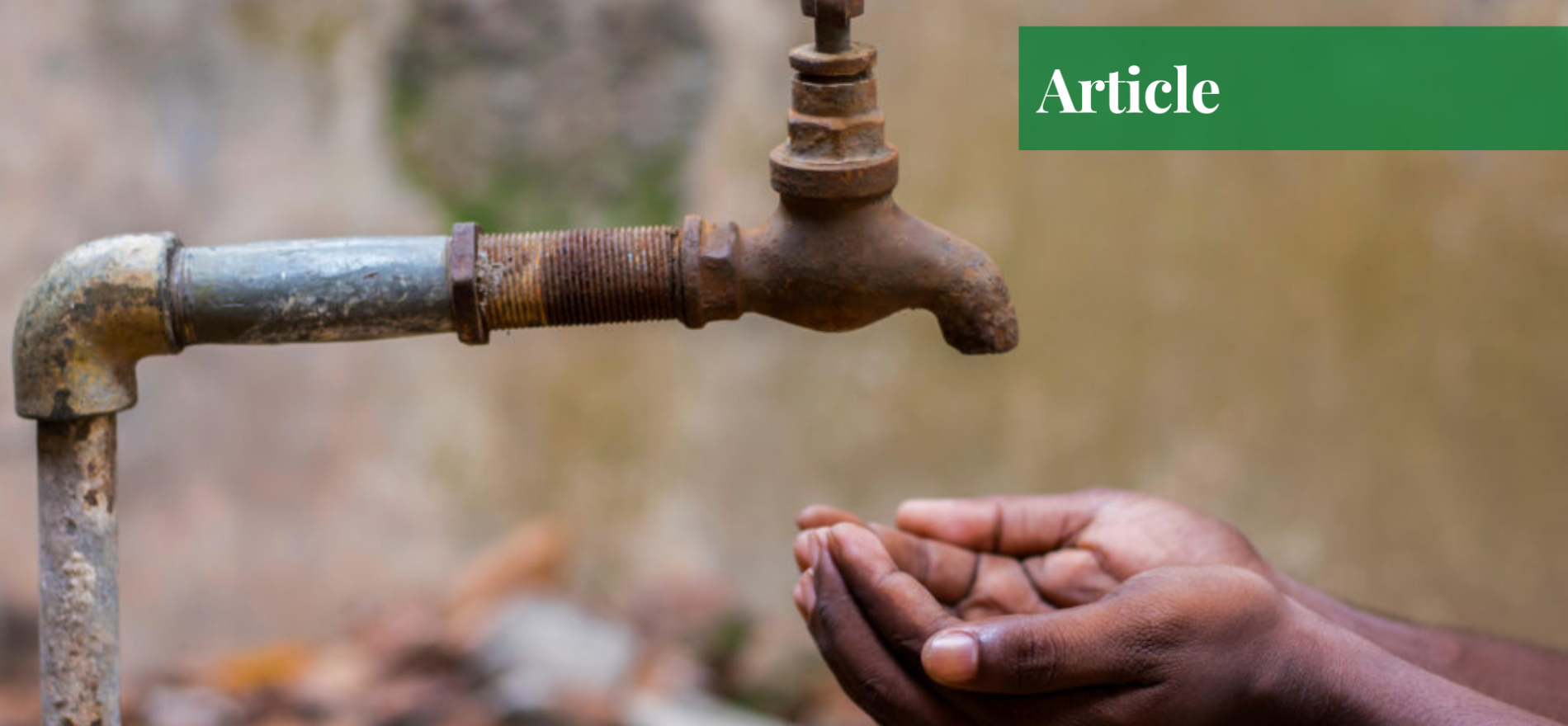 water crisis in pakistan