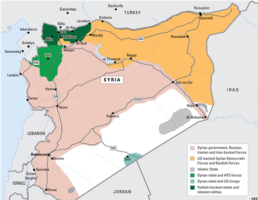 Syrian map