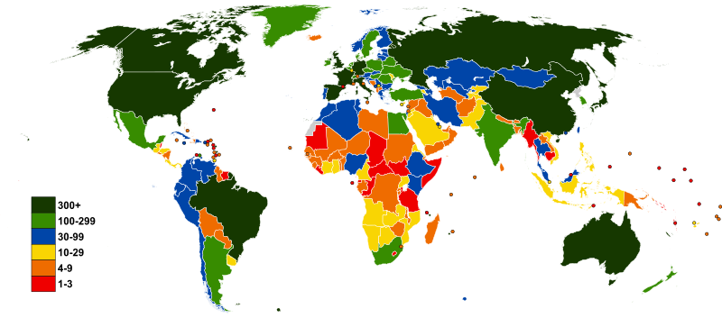 Countries Participating in the Summer Olympics in 2020