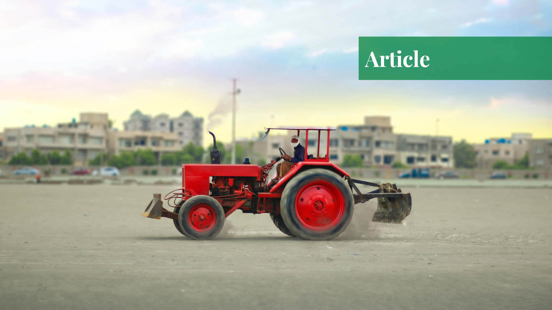 Agricultural Sector in Pakistan
