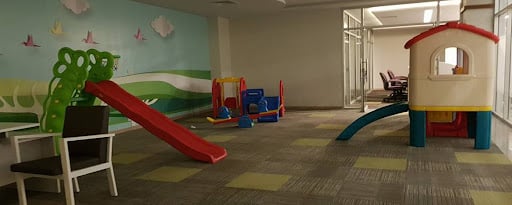Garrison Public Library's playing area for children