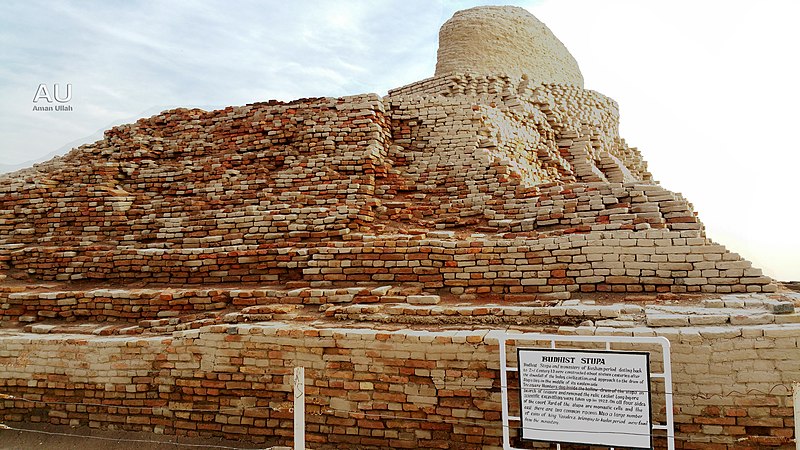 Buddhist Stupa in Mohenjo Daro