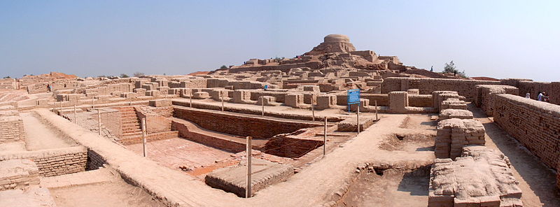 The Stupa Mound and Great Bath