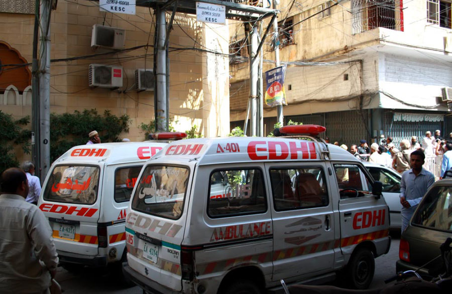 Edhi Foundation Ambulances