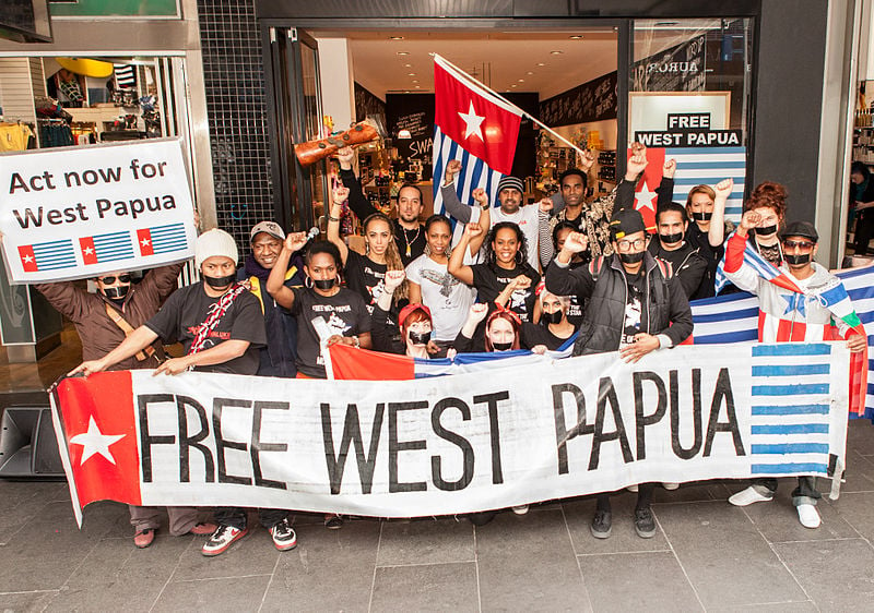 Free West Papua prot