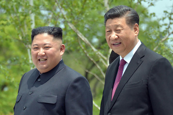 Kim Jong Un and Xi Jinping