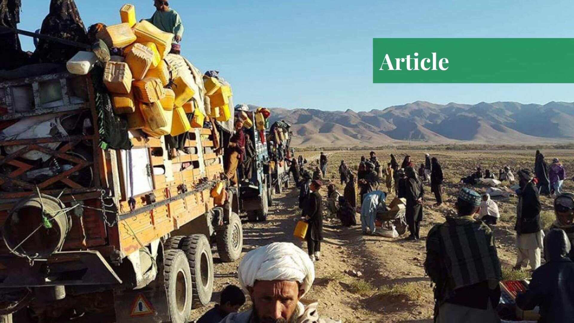 Climate Change in Afghanistan