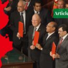 Tunisia's President - new constitution