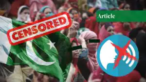 Freedom of Expression in Pakistan