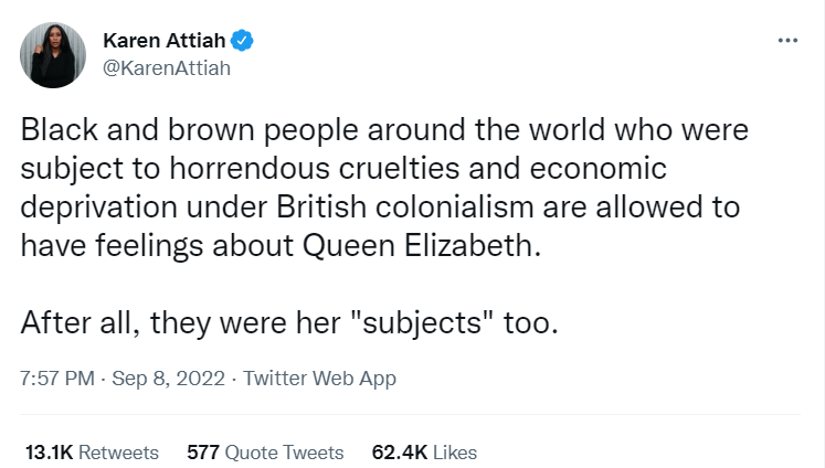 dark legacy of Elizabeth II