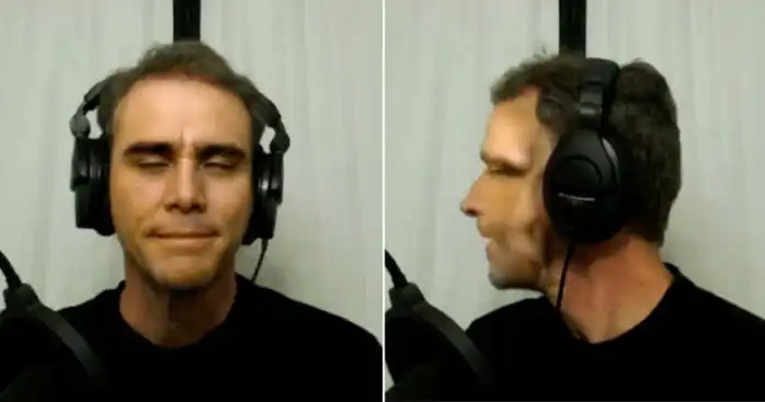 Jim Carrey deepfake image