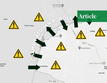 chaman border pakistan afghanistan