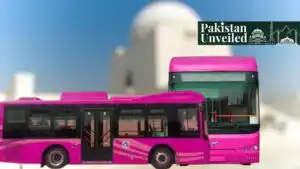 pink bus karachi