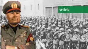 benito mussolini fascism