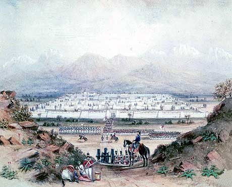 The army of the Indus entering Kandahar
