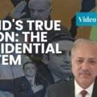 presidential system dr sadiq ali