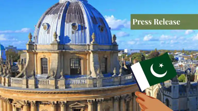 oxford pakistan program graduate scholarships 2024-25