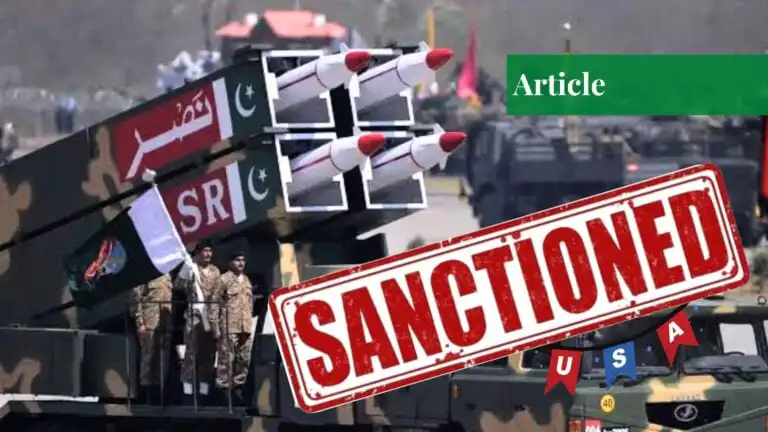 Pakistan Sanctions