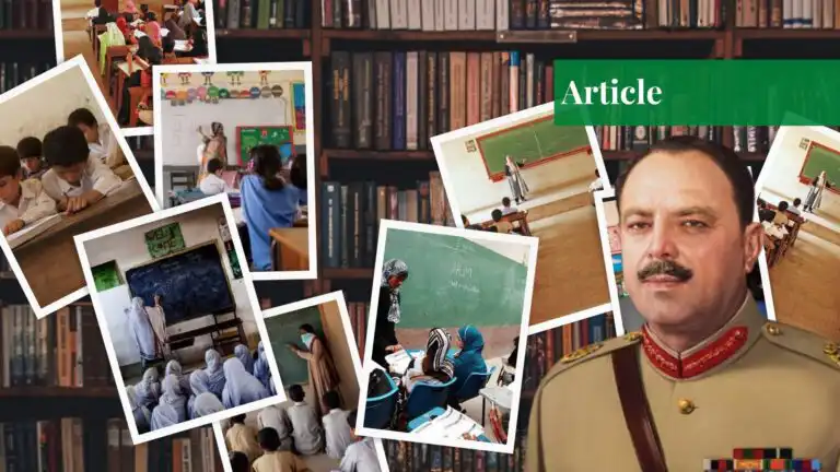Ayub Khan educational reforms
