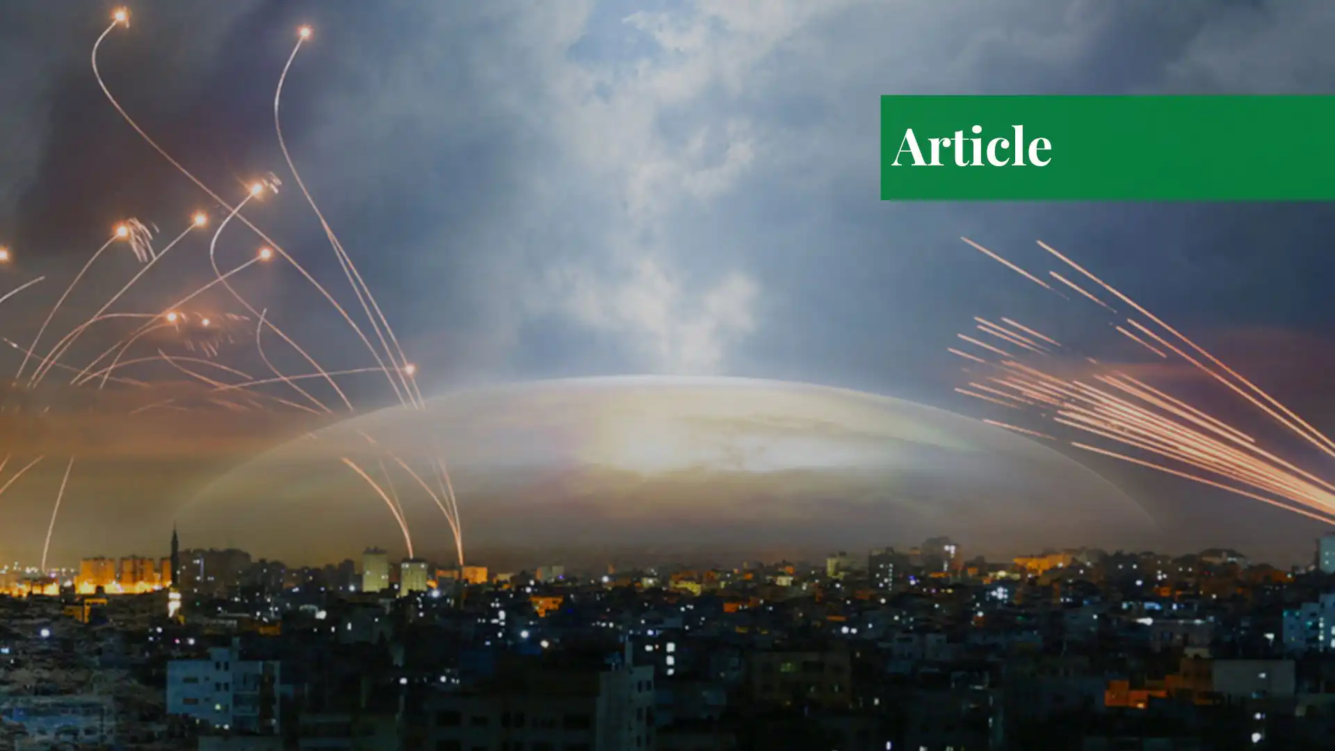 Iron Dim Iron Dome: Myth of Infallibility? - Paradigm Shift