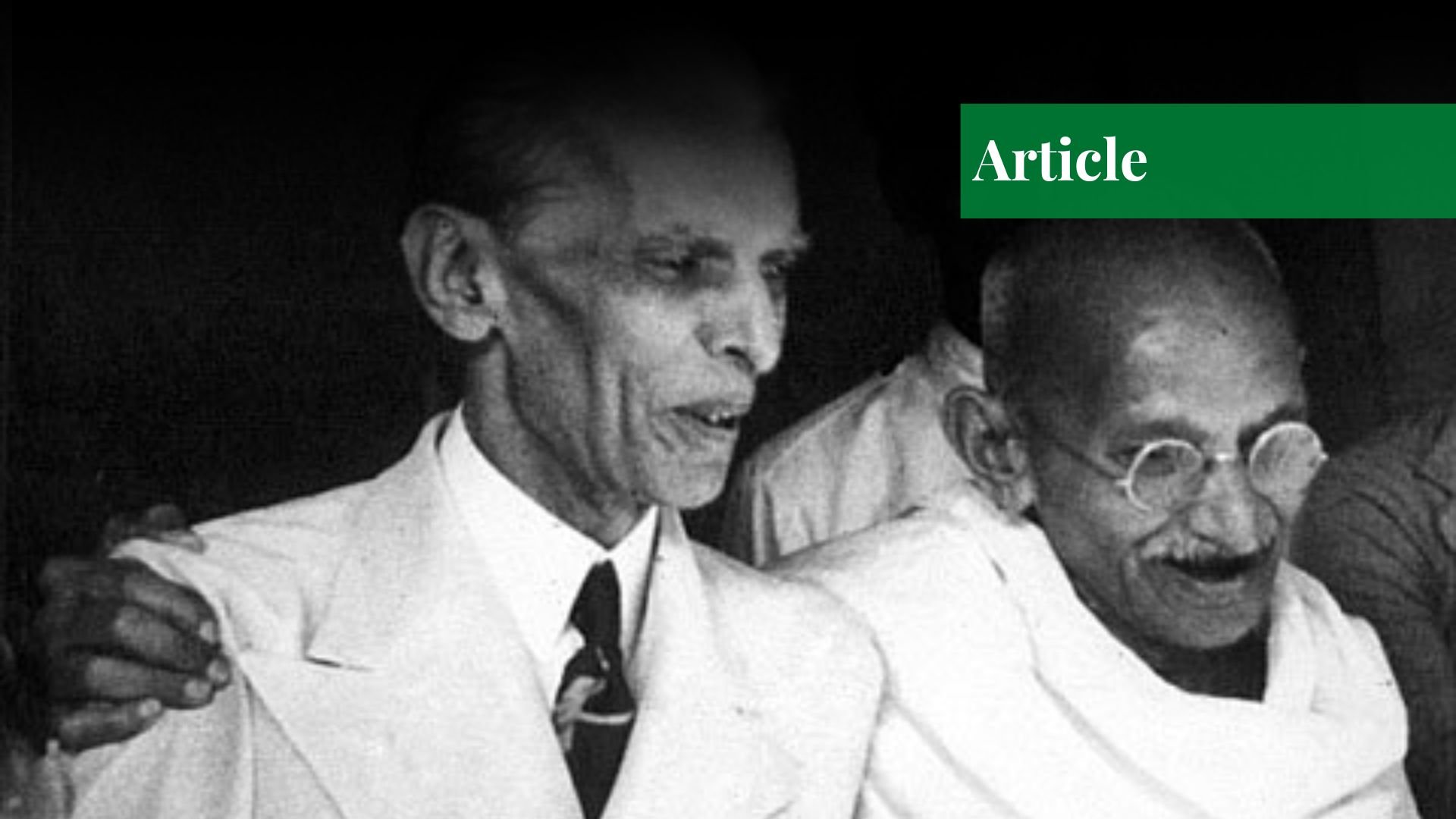 Jinnah Gandhi Talks