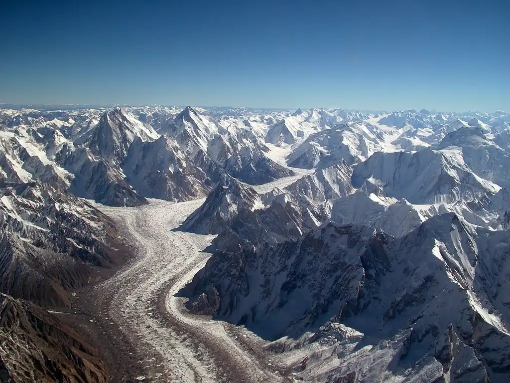 Glacier in Pakistan