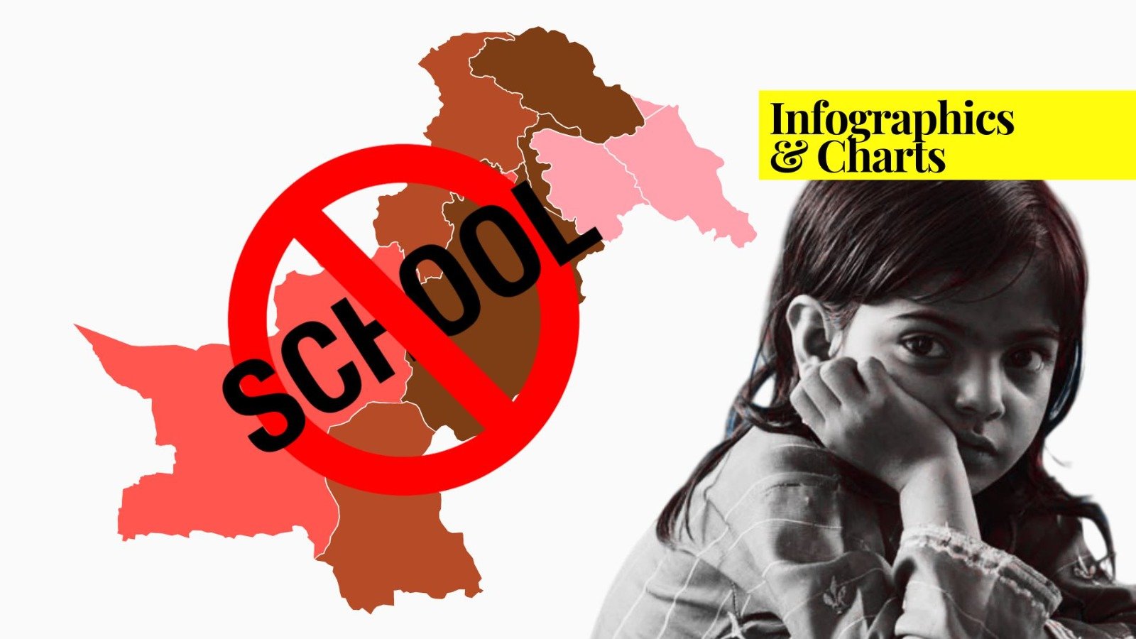 Teaser graphic for our infographic on the statistics of out-of-school children in Pakistan