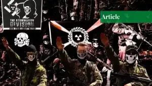 feature image for piece on Atomwaffen