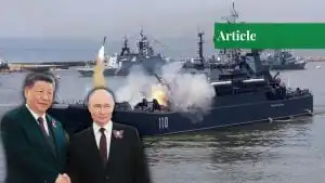 china-russia joint drills