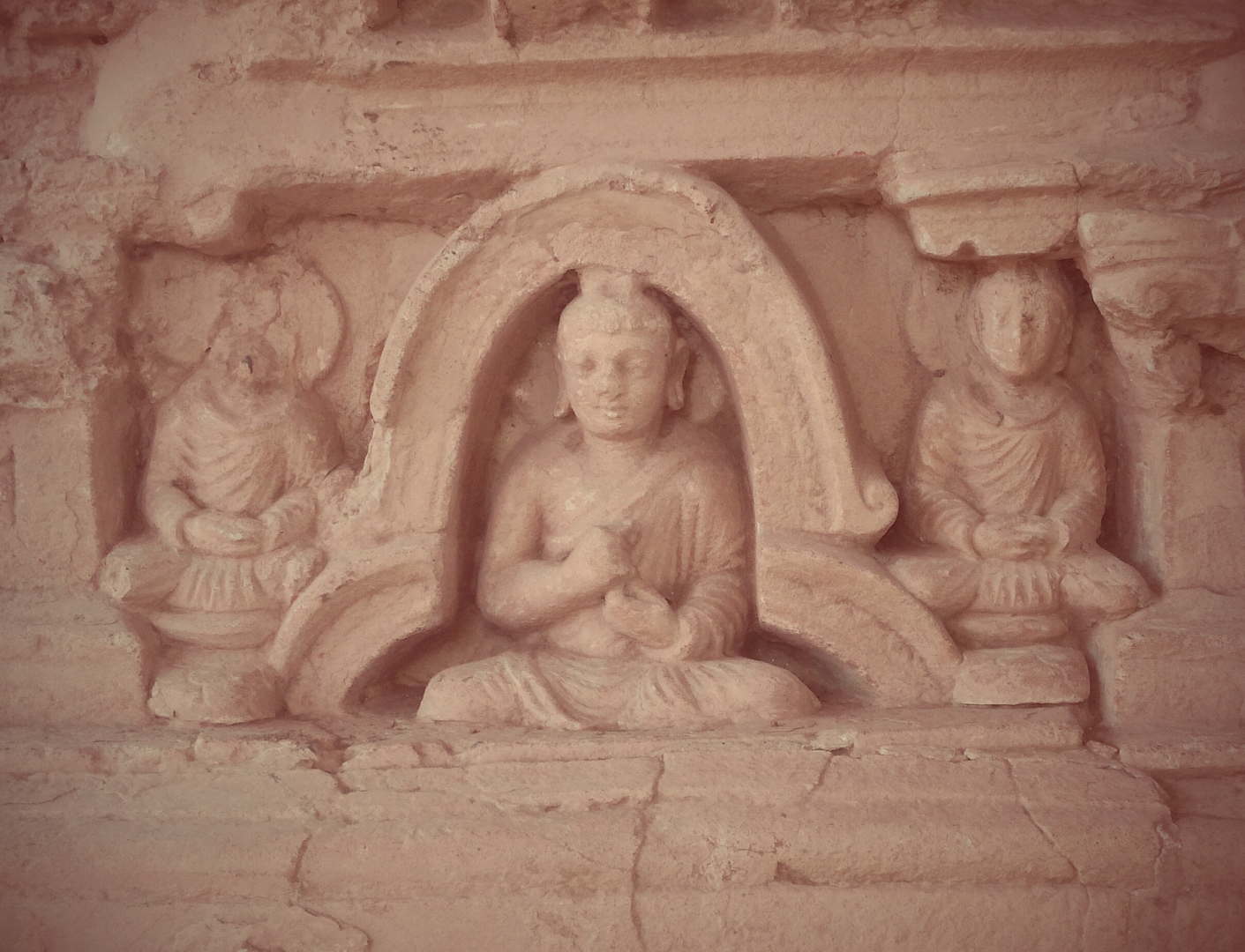 Buddha Statue in Jaulian, Taxila