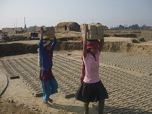 bonded labour by kids in South Asia