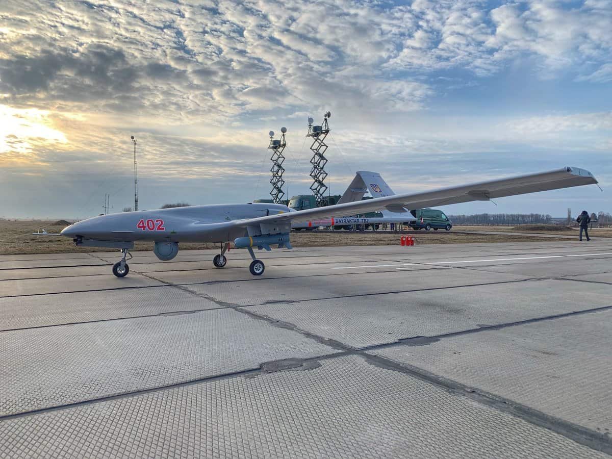 Bayraktar TB2 of UAF