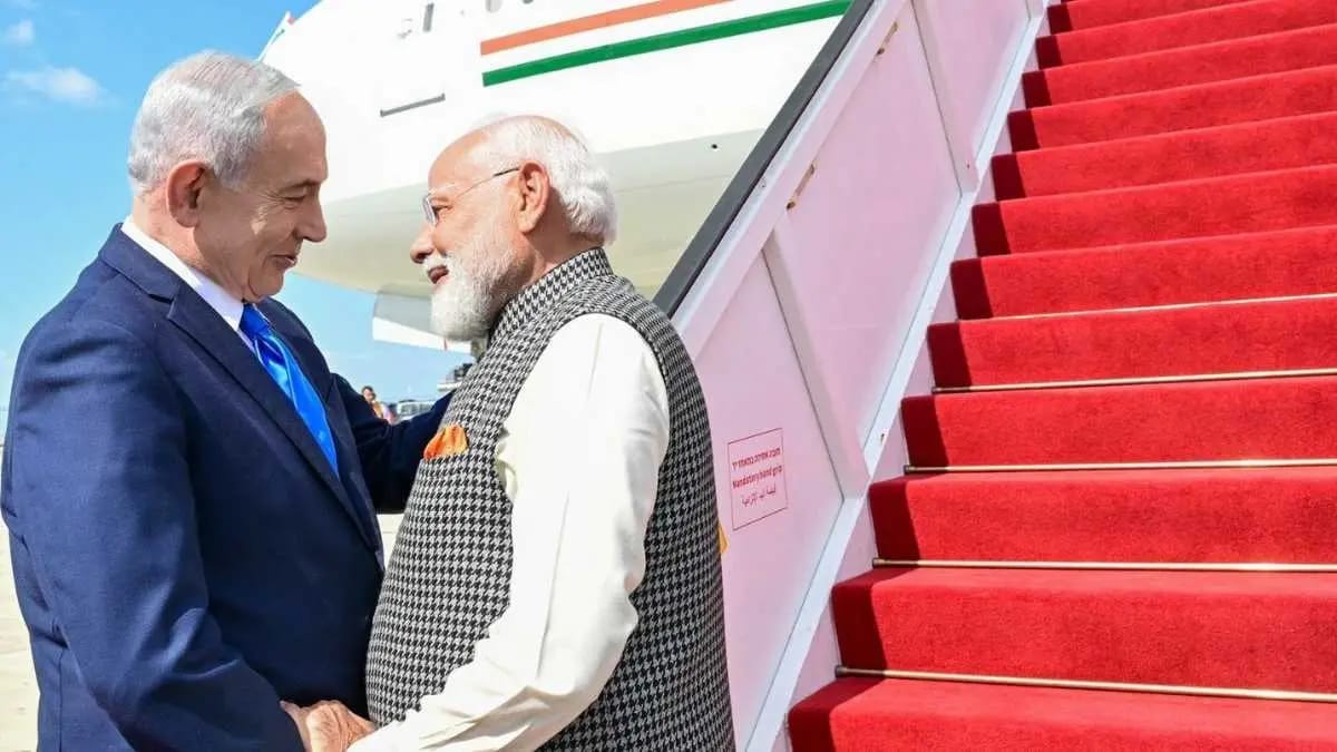 netanyahu and modi