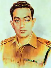 Nishan-e-Haider has been awarded to three martyrs, Major Raja Aziz Bhatti