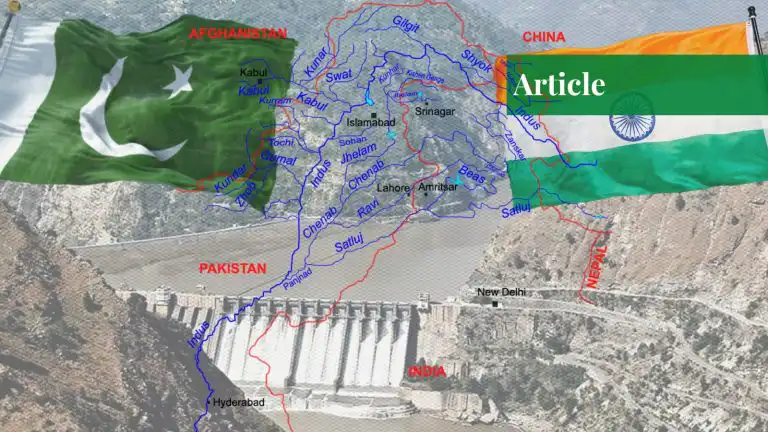 indus water treaty conflict