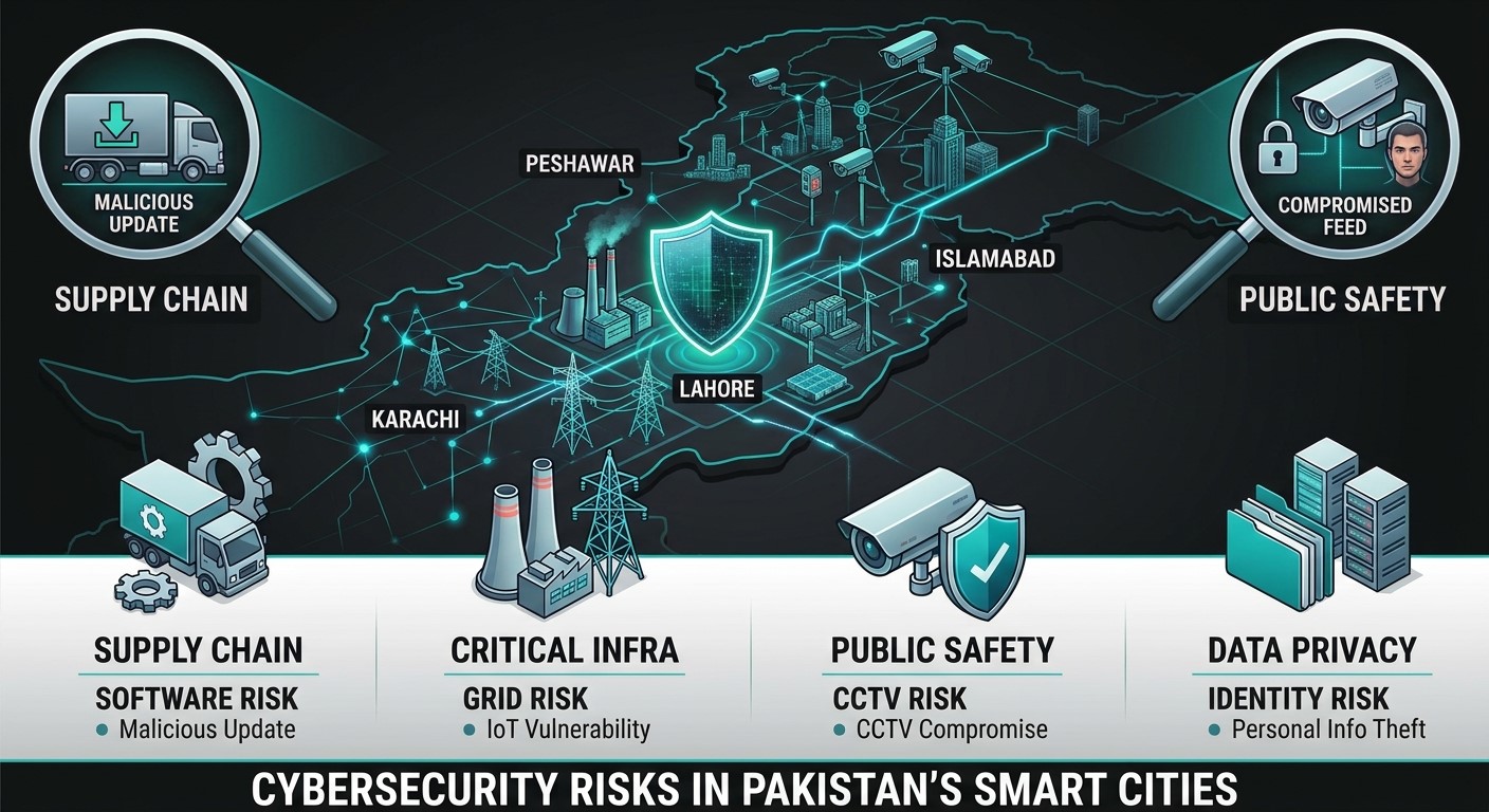 cybersecurity smart cities Pakistan