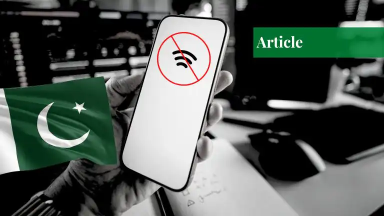 pakistan's internet throttling problem