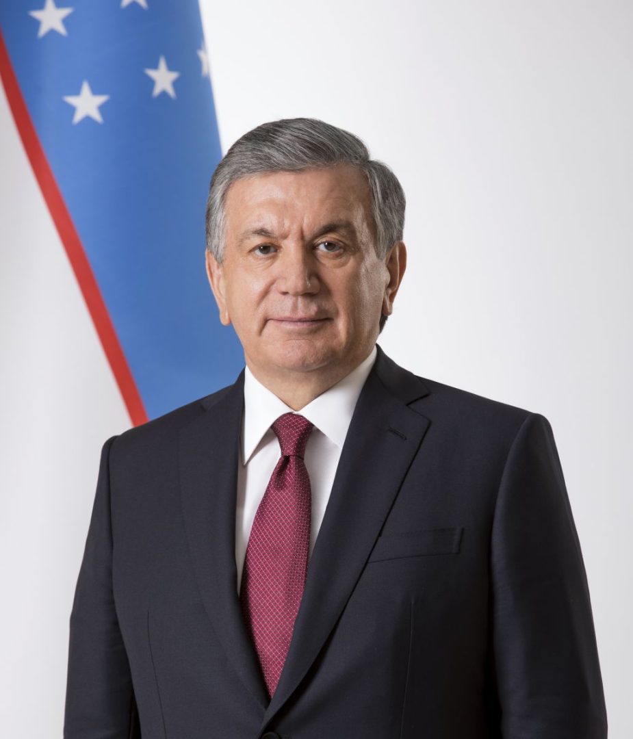 Shavkat Mirziyoyev official portrait