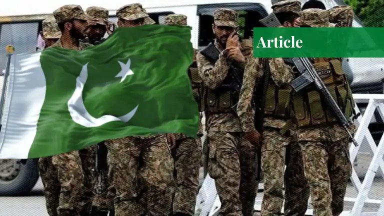 Featured image for an article on Pakistan Army