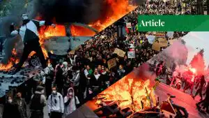 riots across europe