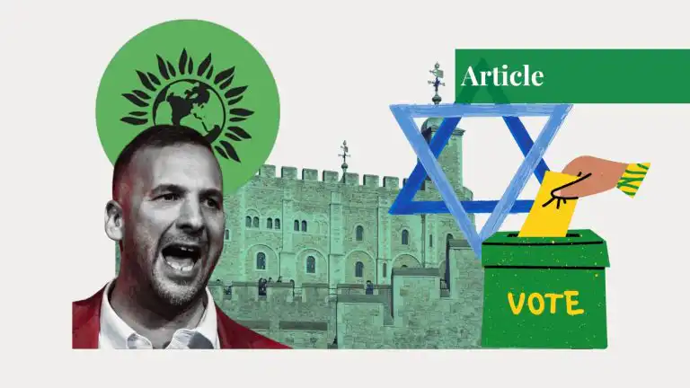 green party zionism vote